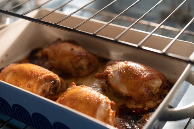 baked chicken thighs in oven