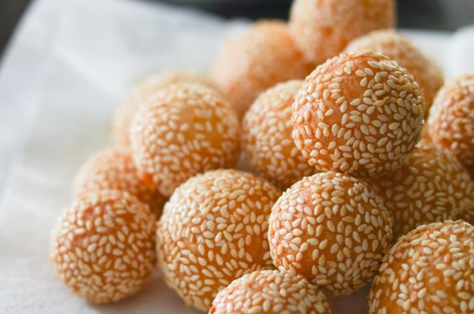 bánh cam - Vietnamese sesame balls