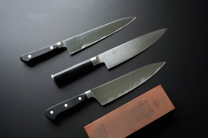 stainless steel kitchen knives