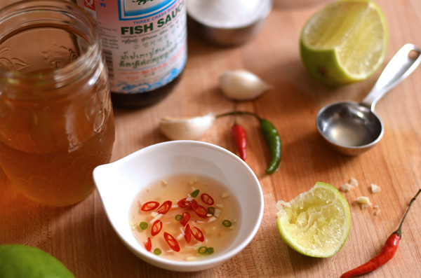 nước chấm / Vietnamese fish dipping sauce bowl