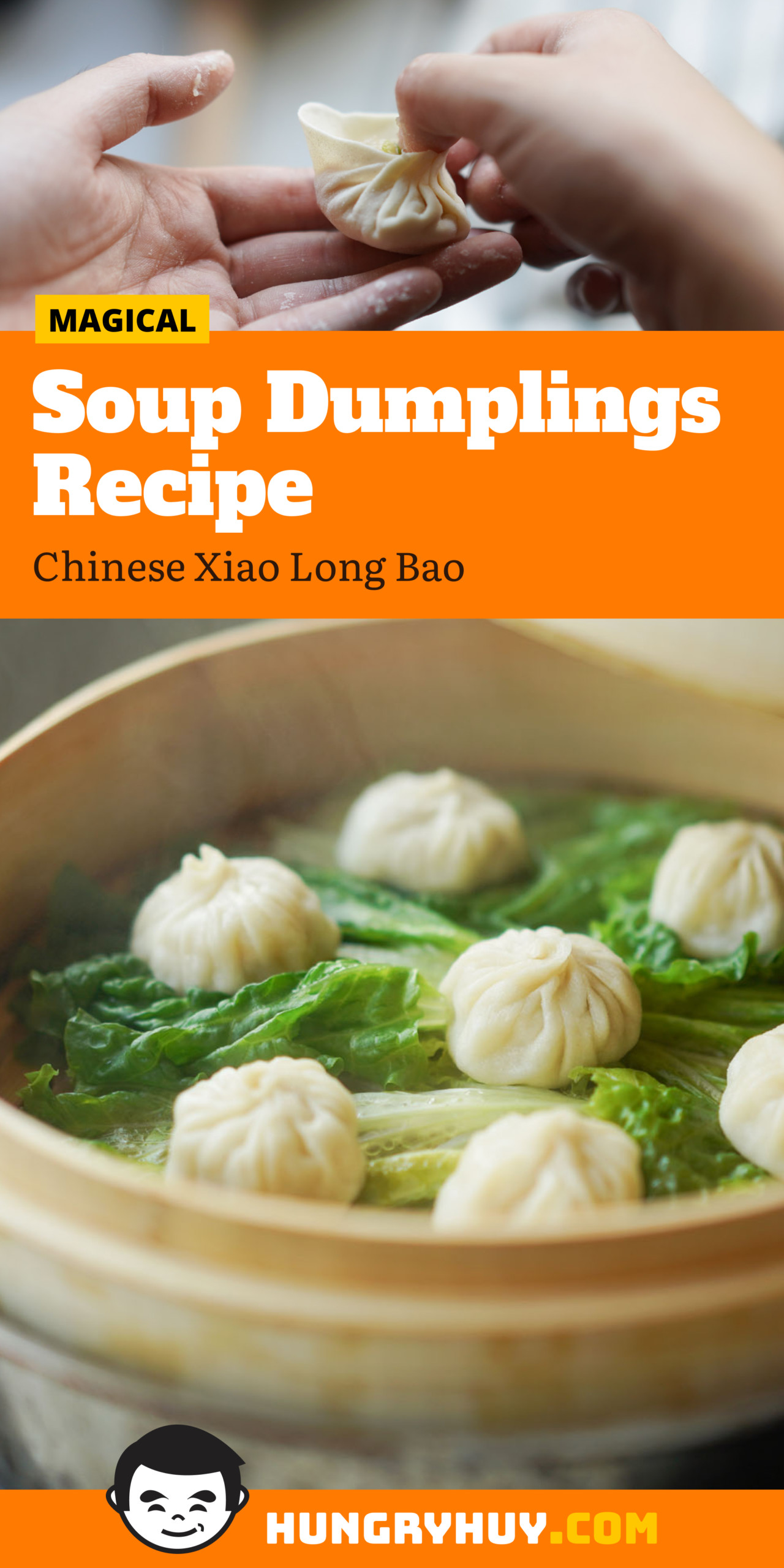 Soup Dumplings (Chinese Xiao Long Bao) Delicious 
