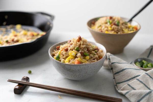 Spam fried rice bowl