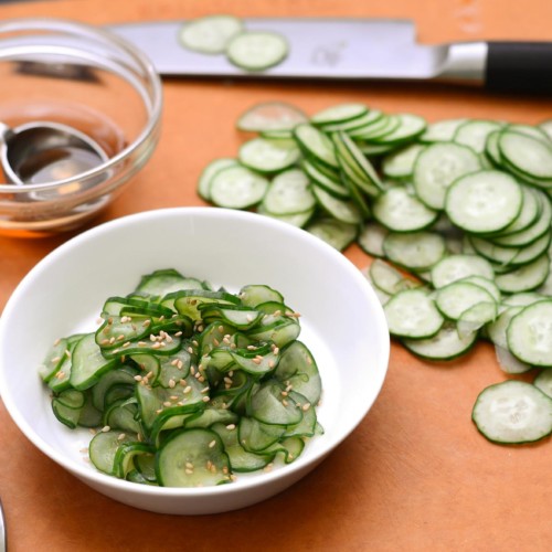 sunomono cucumber salad